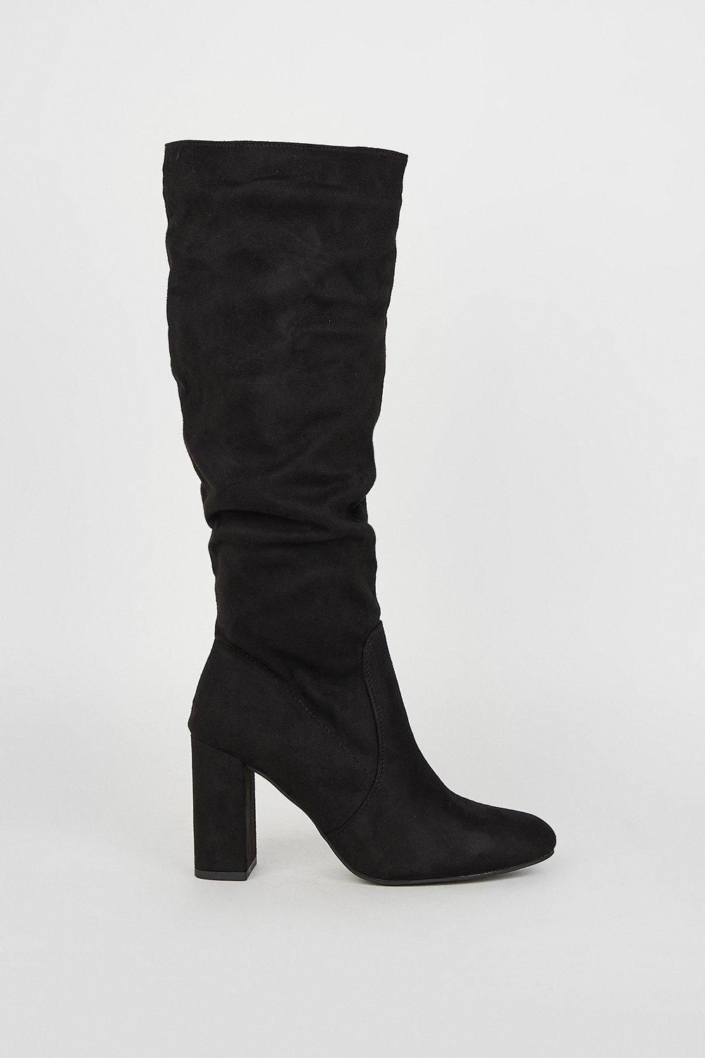 Dorothy Perkins Keris Ruched Knee High Boots