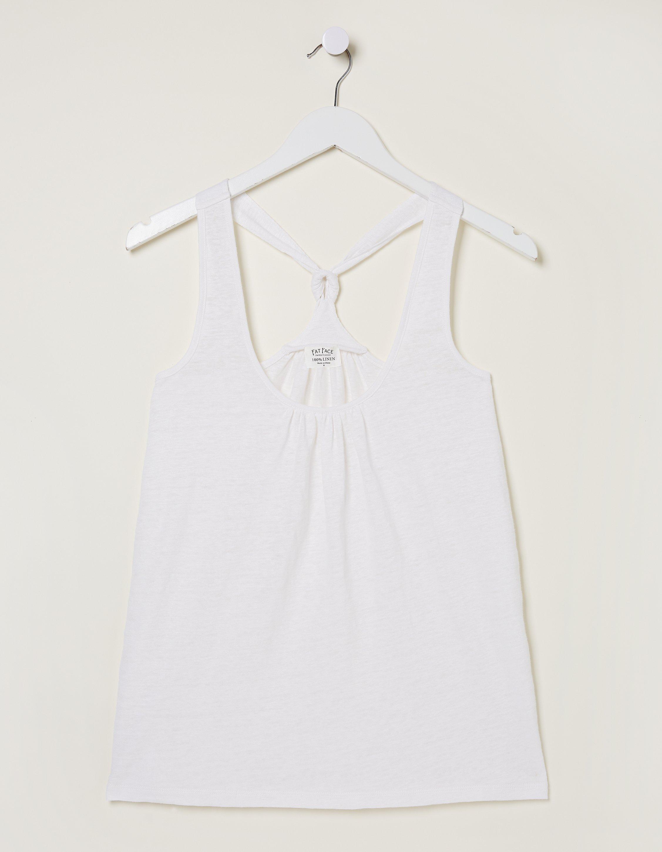 Linen Vest Top