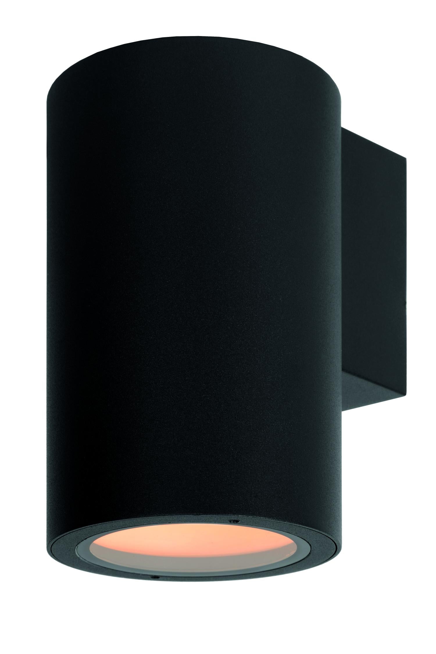 Lucide wandspot VOLANTIS - 1xE27 - Zwart