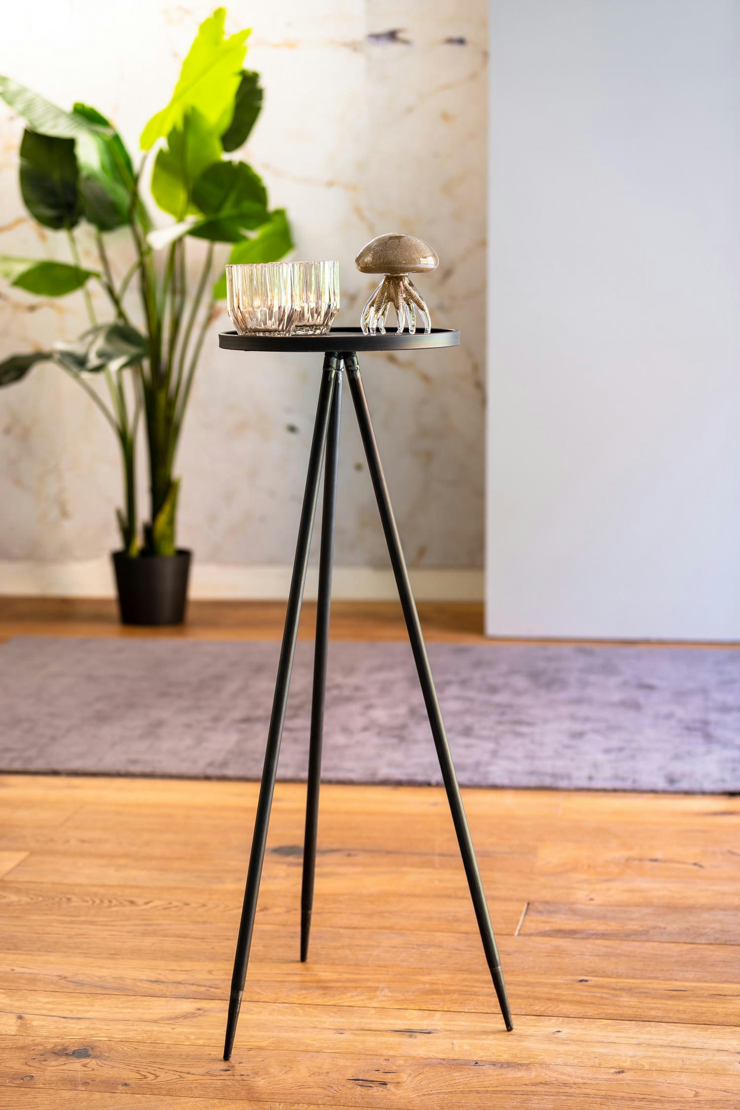 ENVIRA - Pilier gris métal ø35cm