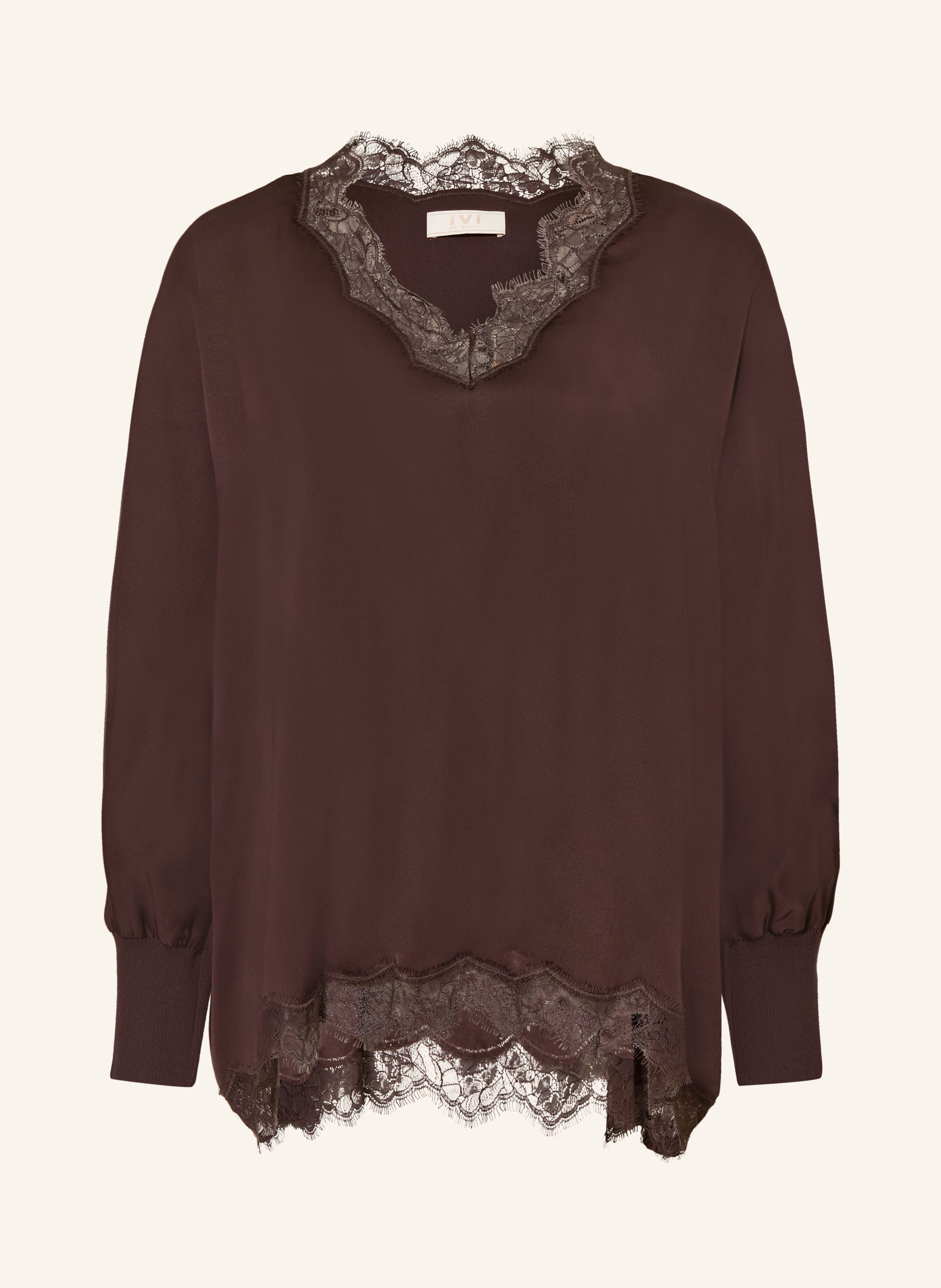 IVI collection Blusenshirt mit Seide