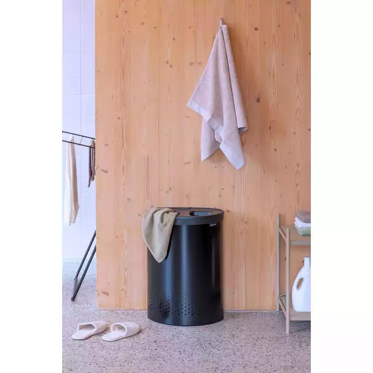 Brabantia 55 Litre Selector Laundry Container Bin - Black