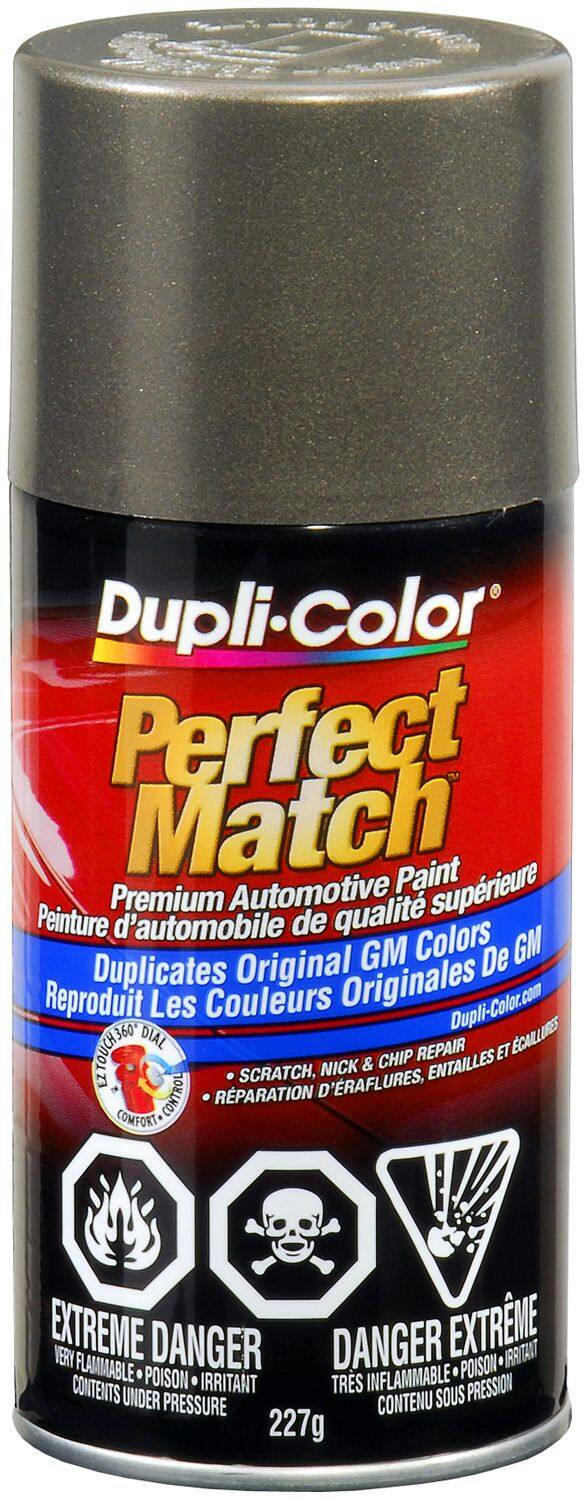 Dupli-Color Perfect Match Premium Acrylic Lacquer Automotive Aerosol Spray Paint, Dark BronzeMist Metallic (76, WA 528F), 227-g