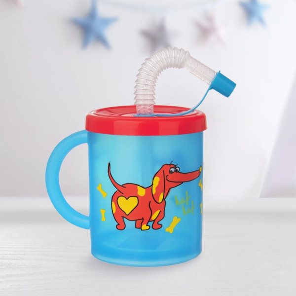 Kubek dla dziecka ze słomką 260 ml