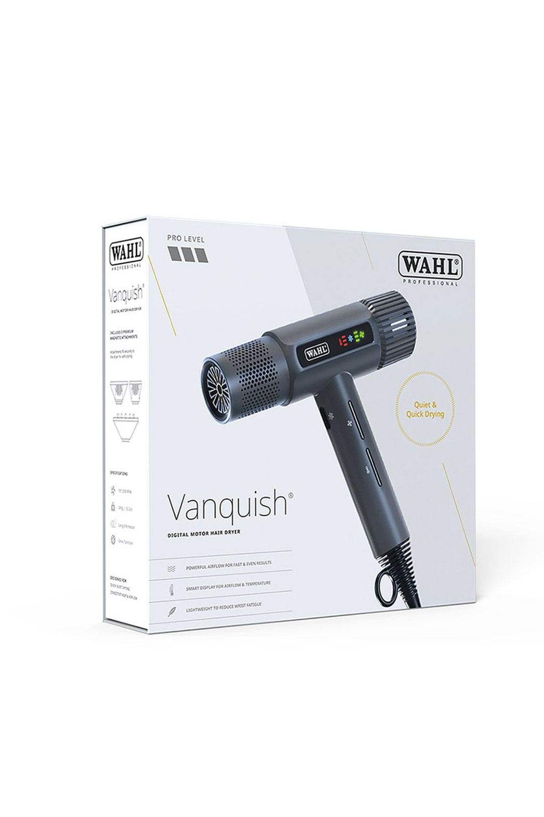 Wahl Vanquish Hair Dryer - Grey