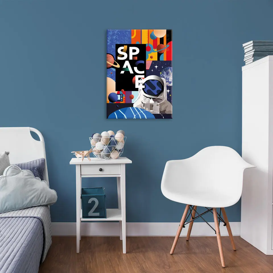 Art for the Home Canvas - Ruimte Astronaut 70x50