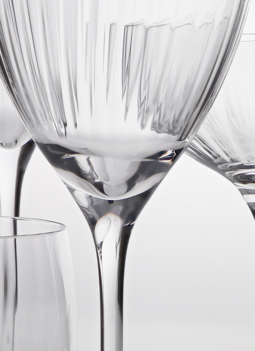 GOBELET BAS EN VERRE TRANSPARENT