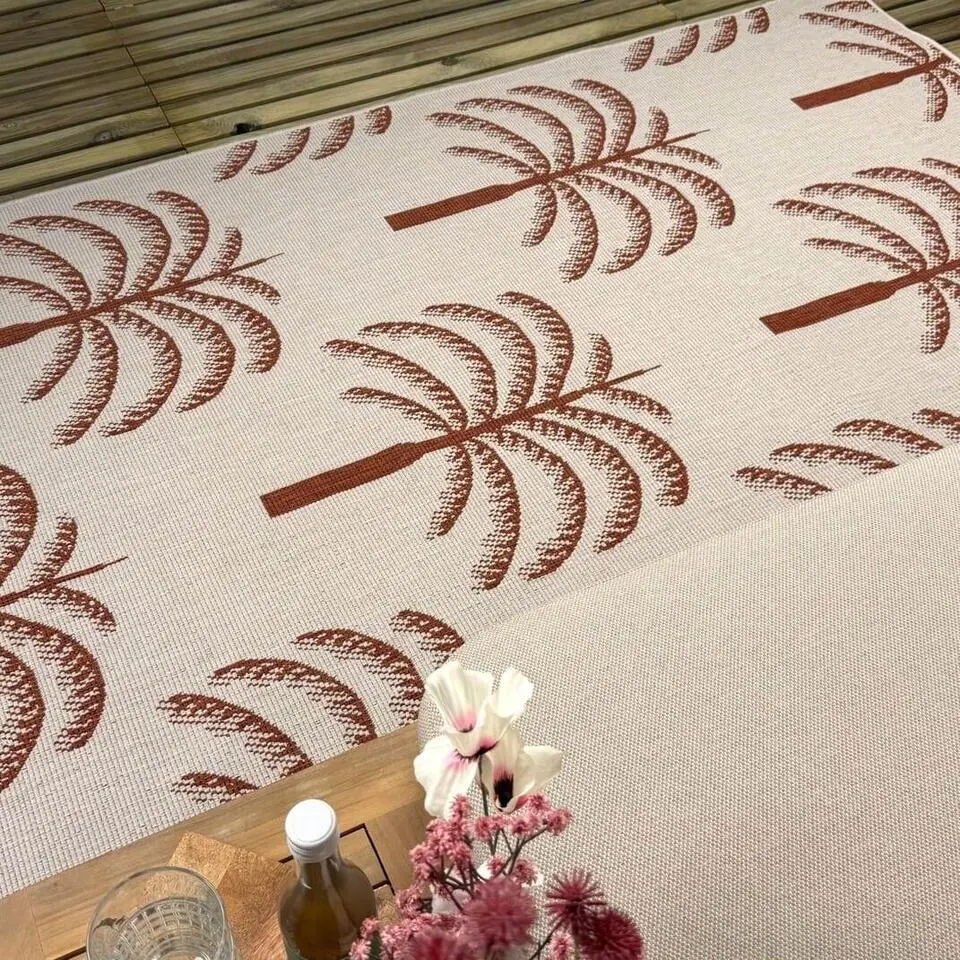 Interieur05 buitenkleed roest Oase - 340 x 240 cm