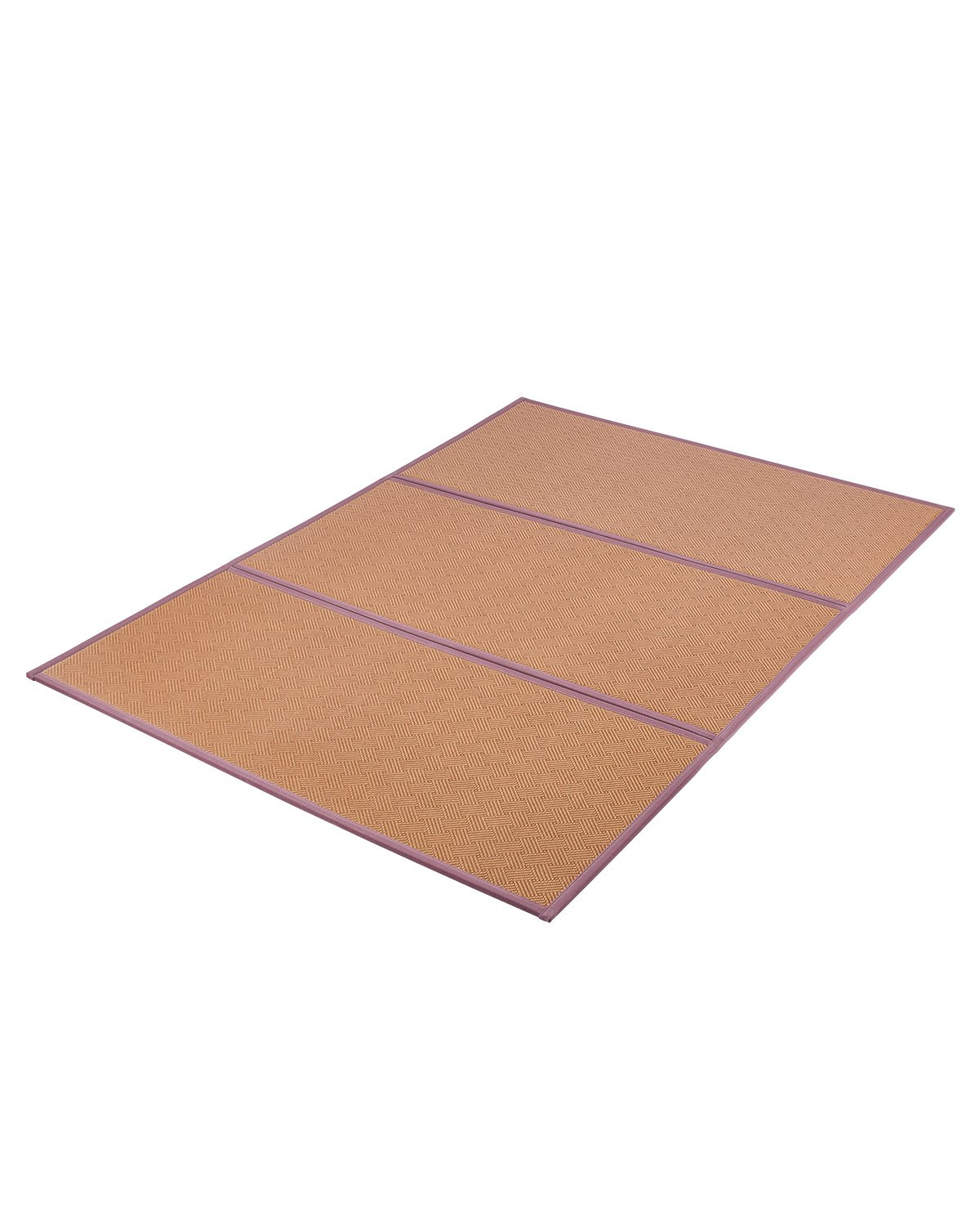 Materac Tatami Japoński Składany z Naturalnej Rattanu – 2032 x 1397 x 13 mm