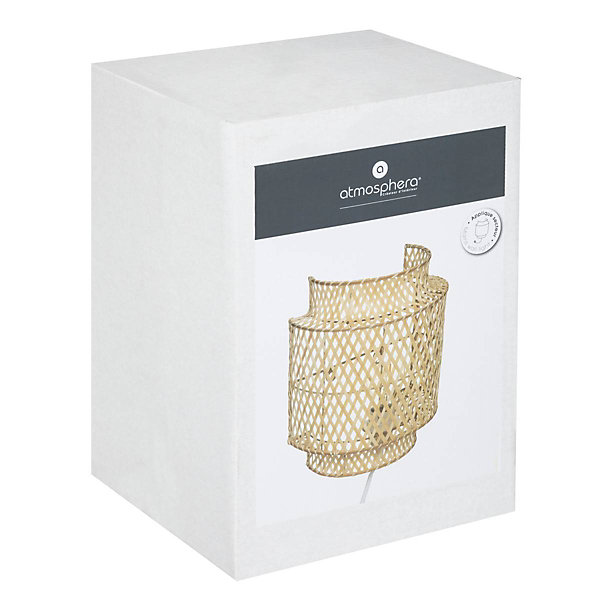 Applique murale Liby - bambou D23 cm - Atmosphera