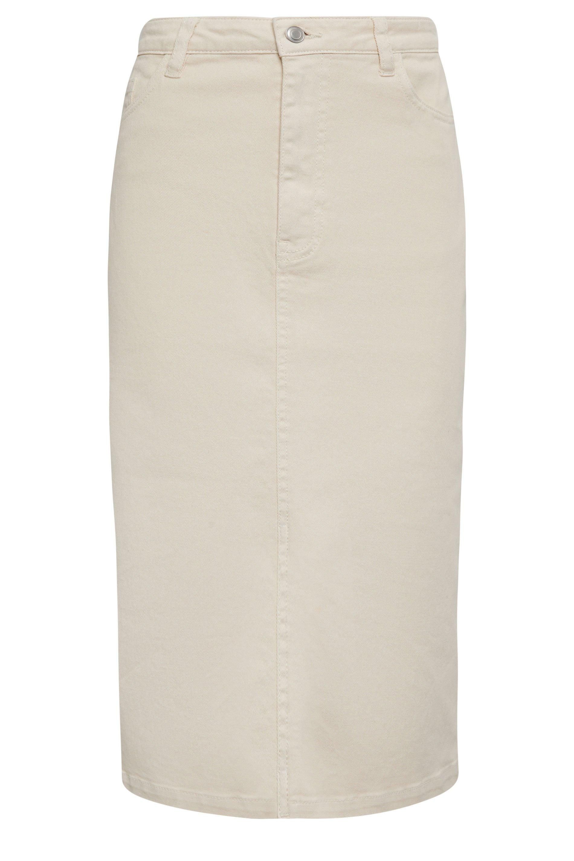 M&Co Denim Midi Skirt