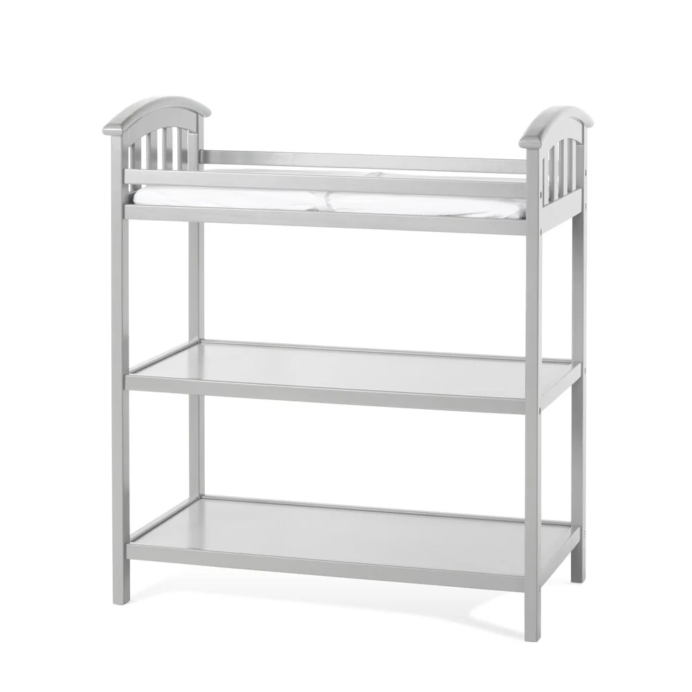 Child Craft Delaney Dressing/Changing Table, Cool Gray