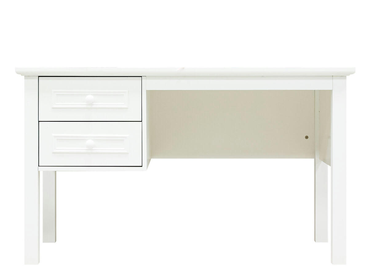 CHARLOTTE - Bureau en MDF blanc