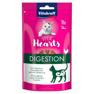 Vitakraft Vita Hearts Digestion Cat Snacks