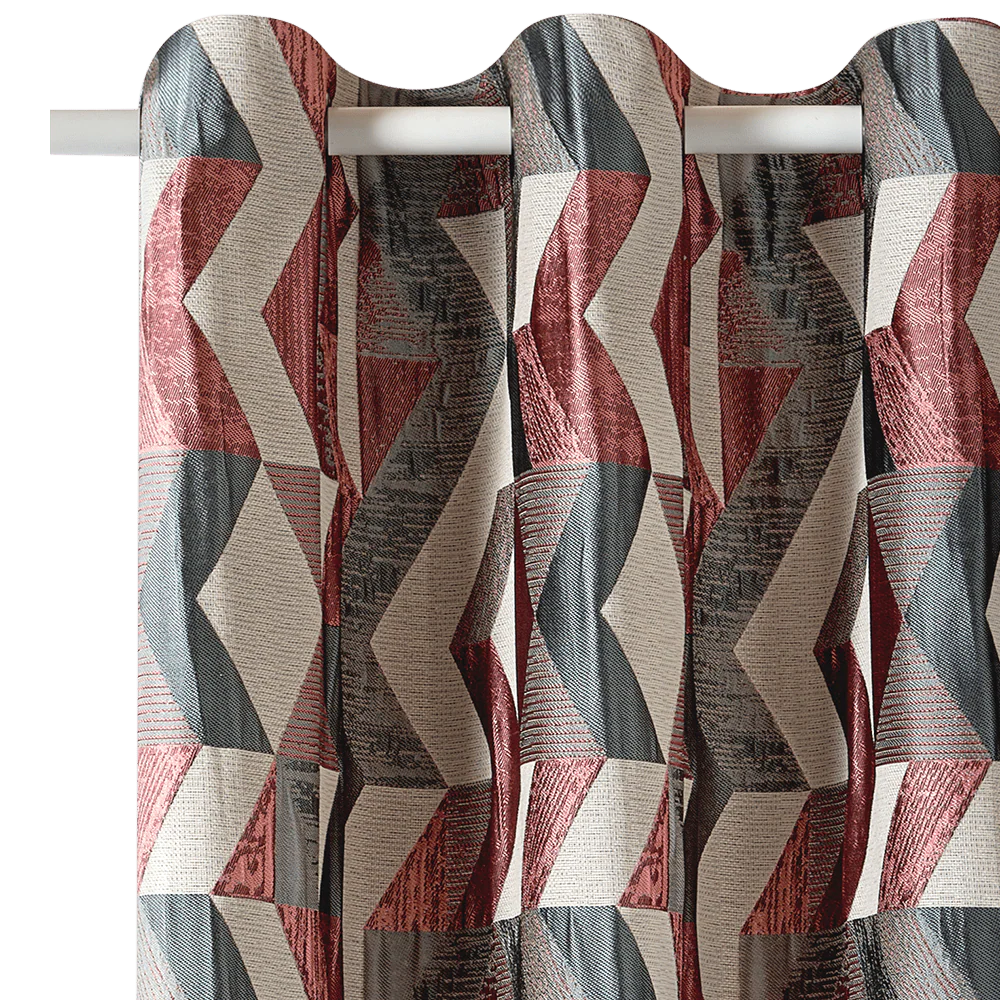 Rideau CHLOE coloris rose 135 x 240 cm