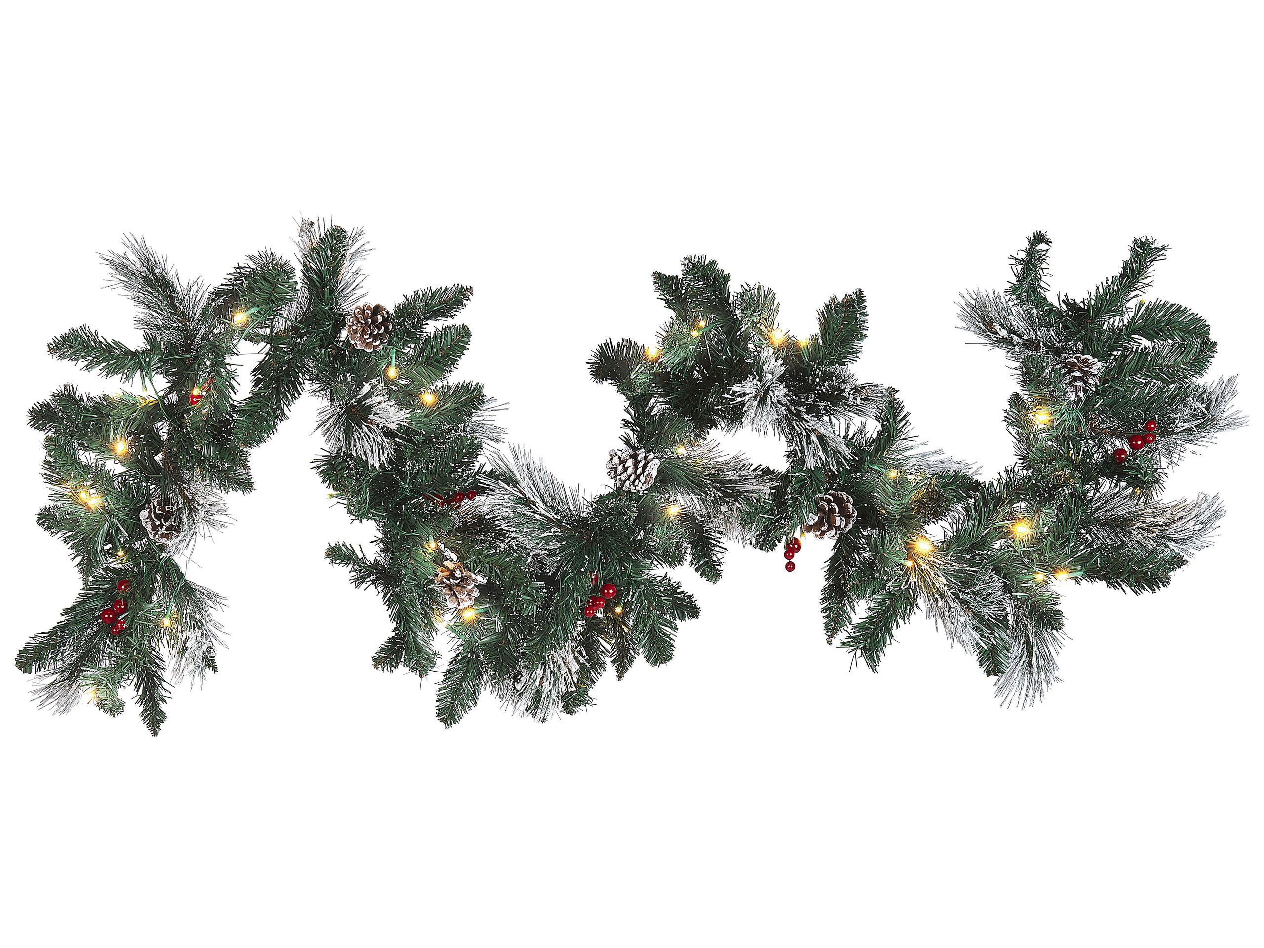 Sztuczna girlanda świąteczna LED 180 cm