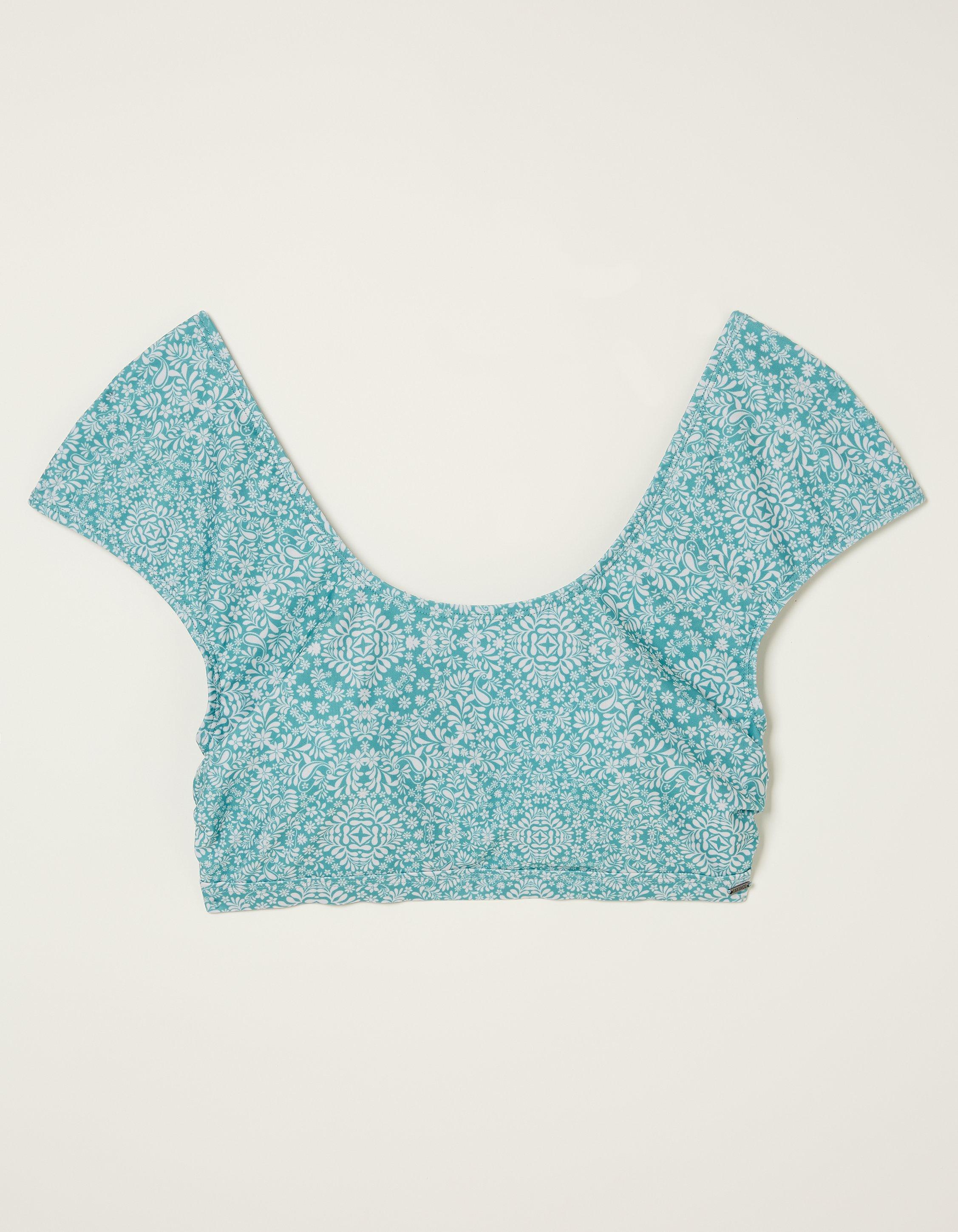 Bandana Cap Sleeve Bikini Top