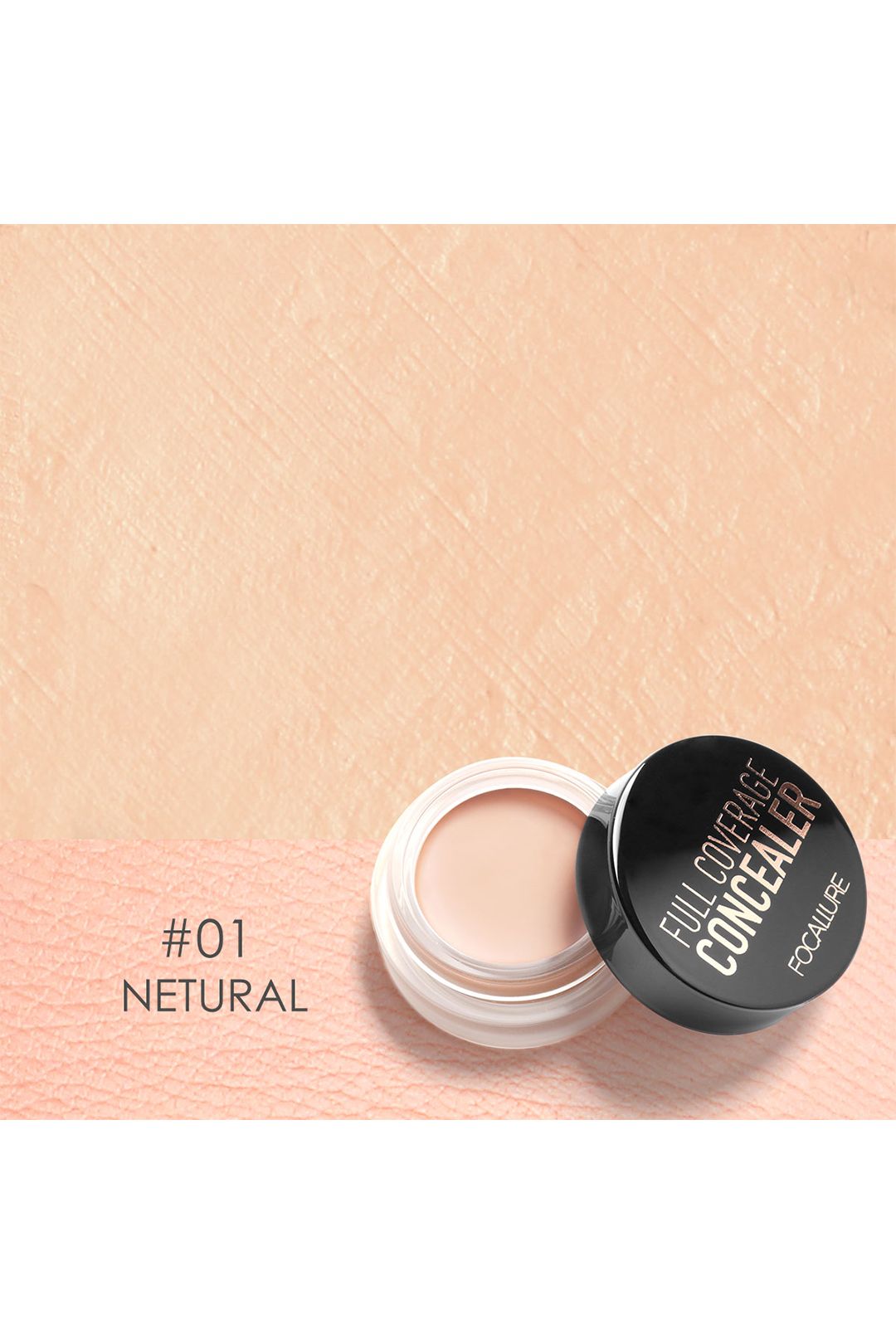 SHEONLY 3 Shades Full Coverage Cream Concealer Set
