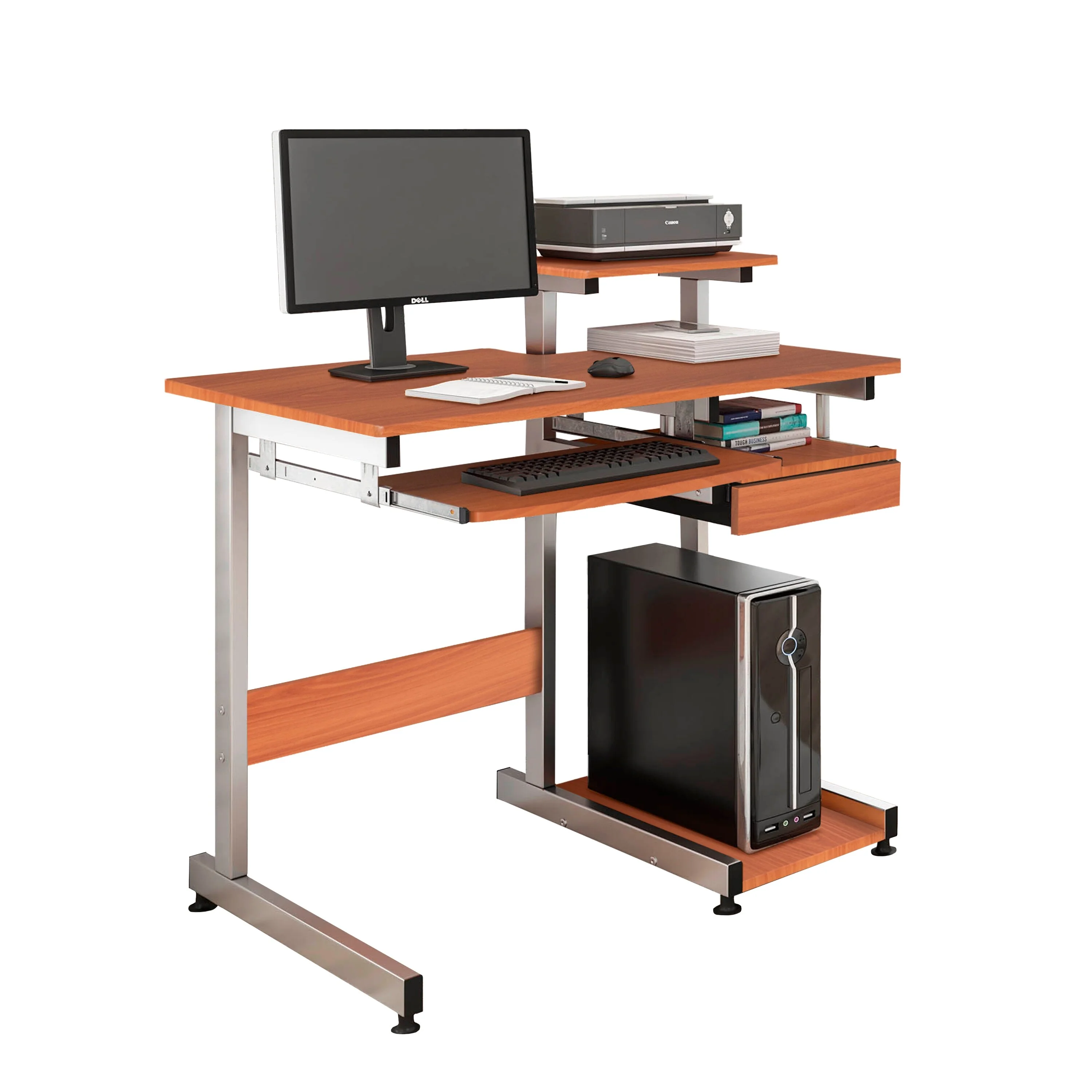 Techni Mobili Complete Computer Workstation Desk