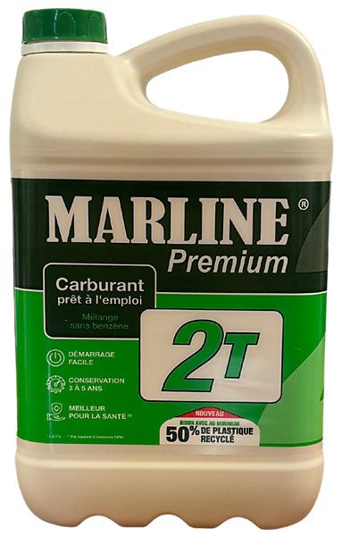 Bidon carburant Premium moteur 2 temps 5L