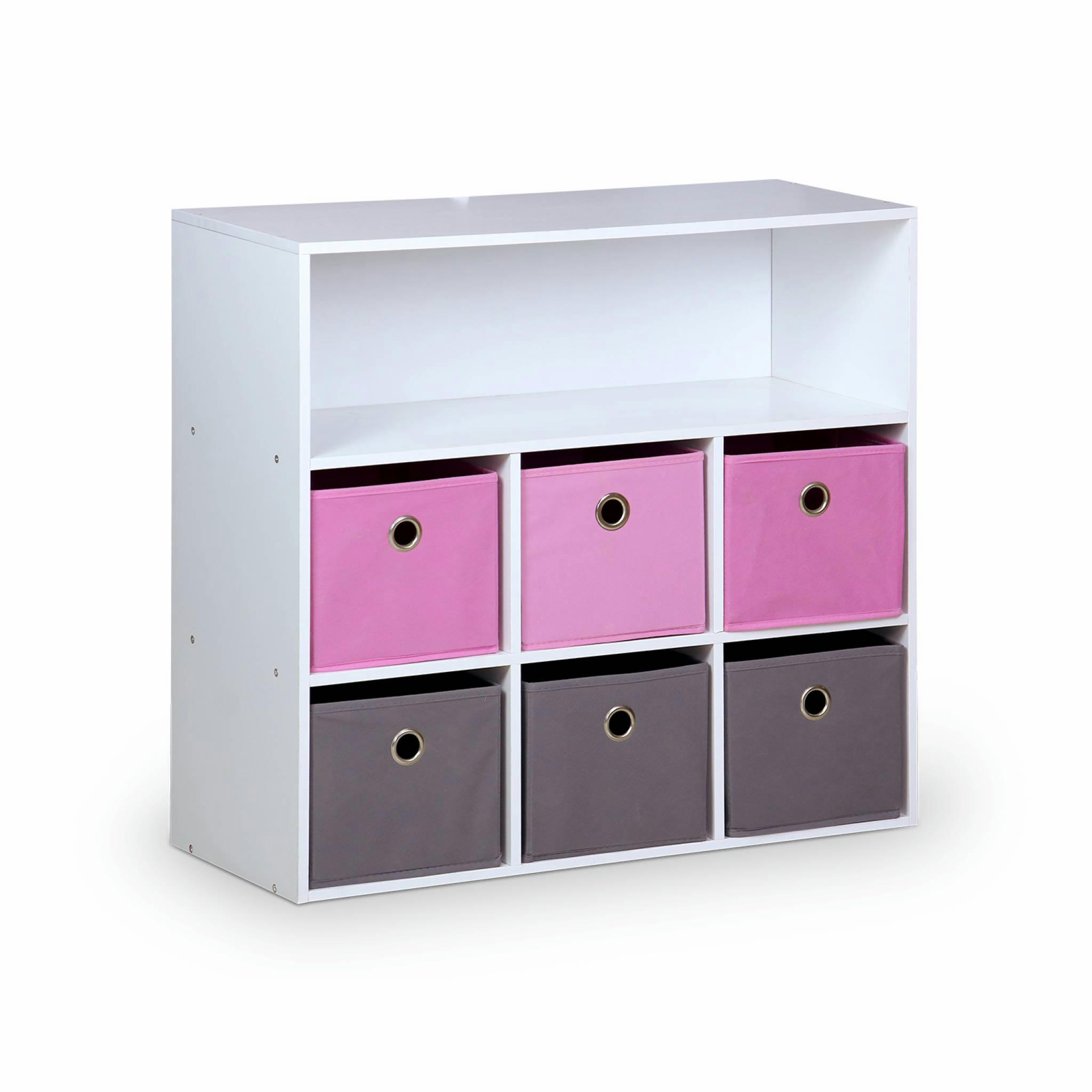 CAMILLE - Meuble de rangement pour enfant, blanc