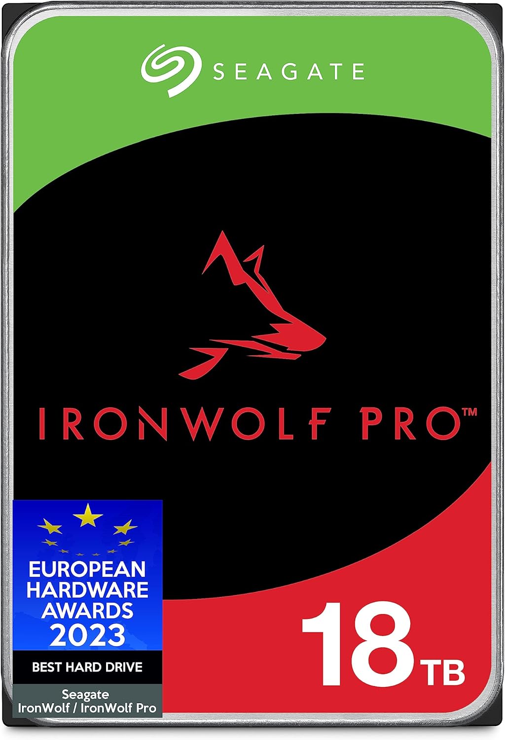 Seagate IronWolf Pro 18TB NAS HDD  ST18000NE000 SATA 6Gb/s 3.5 (Renewed)