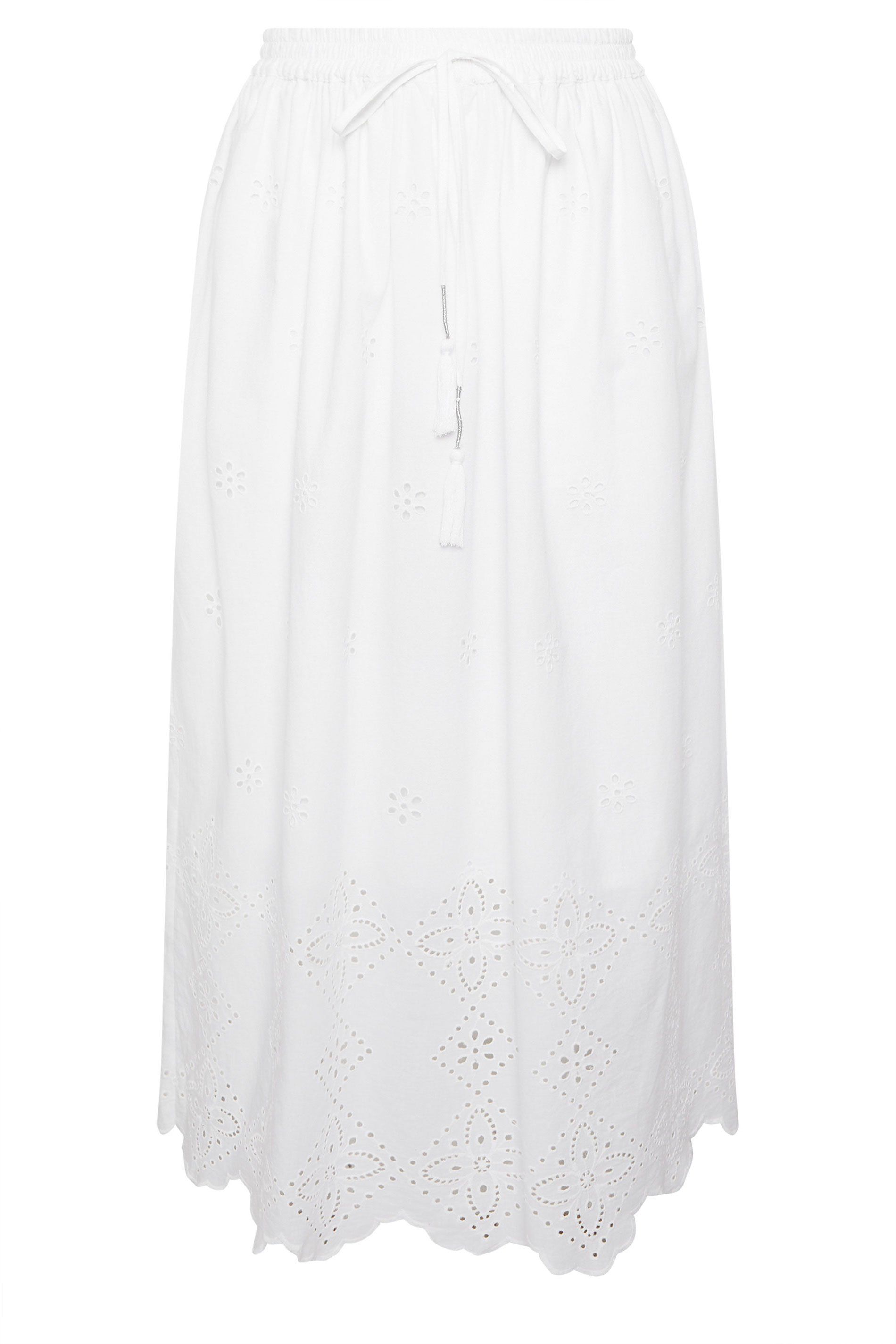 Yours Broderie Anglaise Maxi Skirt