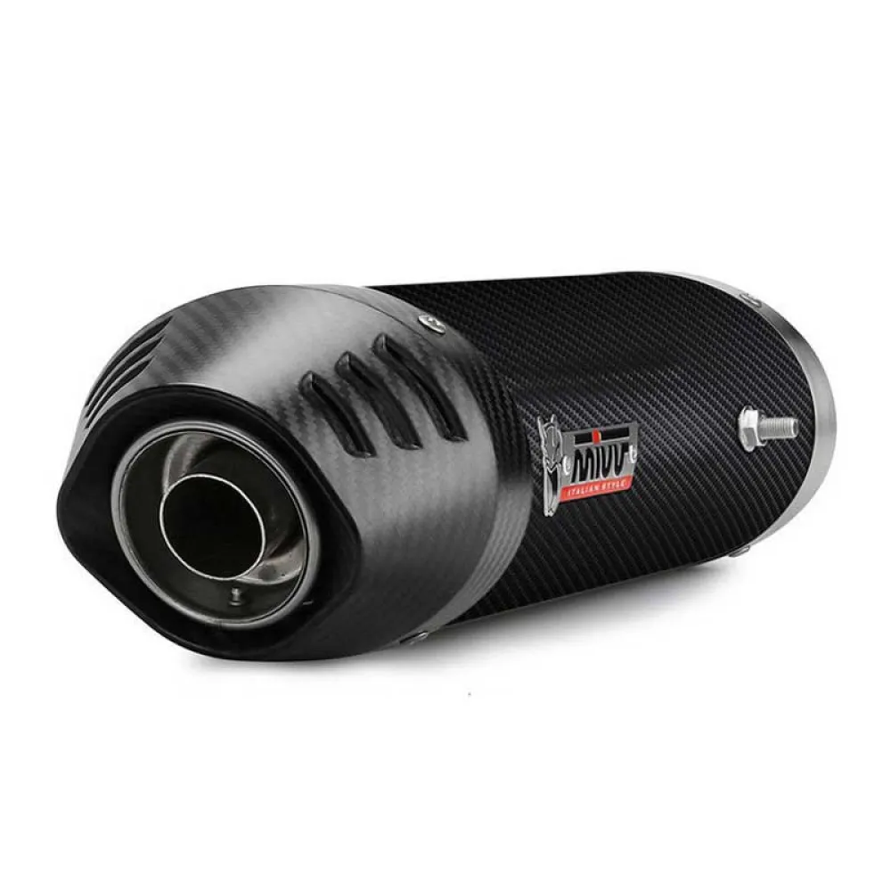 Mivv Oval Honda CBR 1000 RR 2006-07 UH.032.LEC Homologated Slip On Muffler