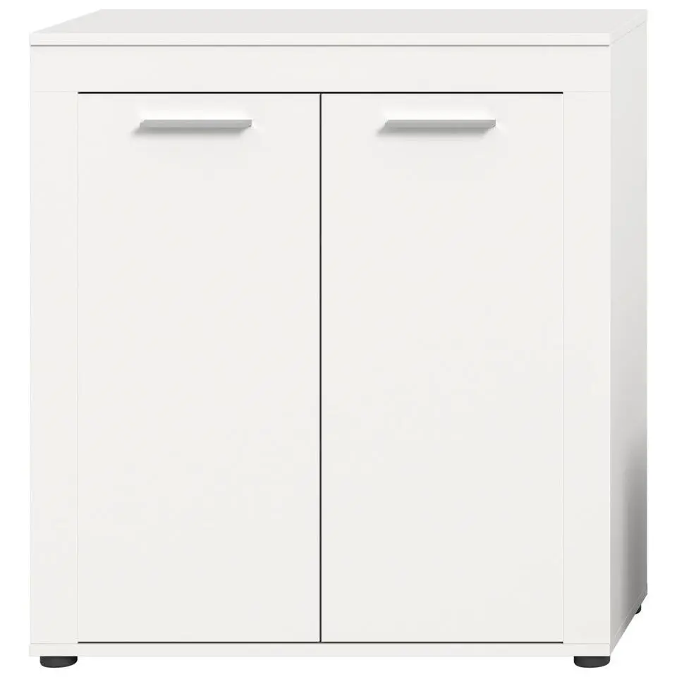 Hioshop Jam dressoir 2 deuren- wit