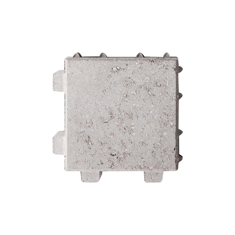 Palette 312 Pavés drainants en béton gris 20 x 20 x 6 cm COBO GARDEN