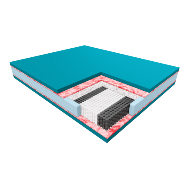 Materac Hybris Janpol 90x200 cm Adaptive Beige