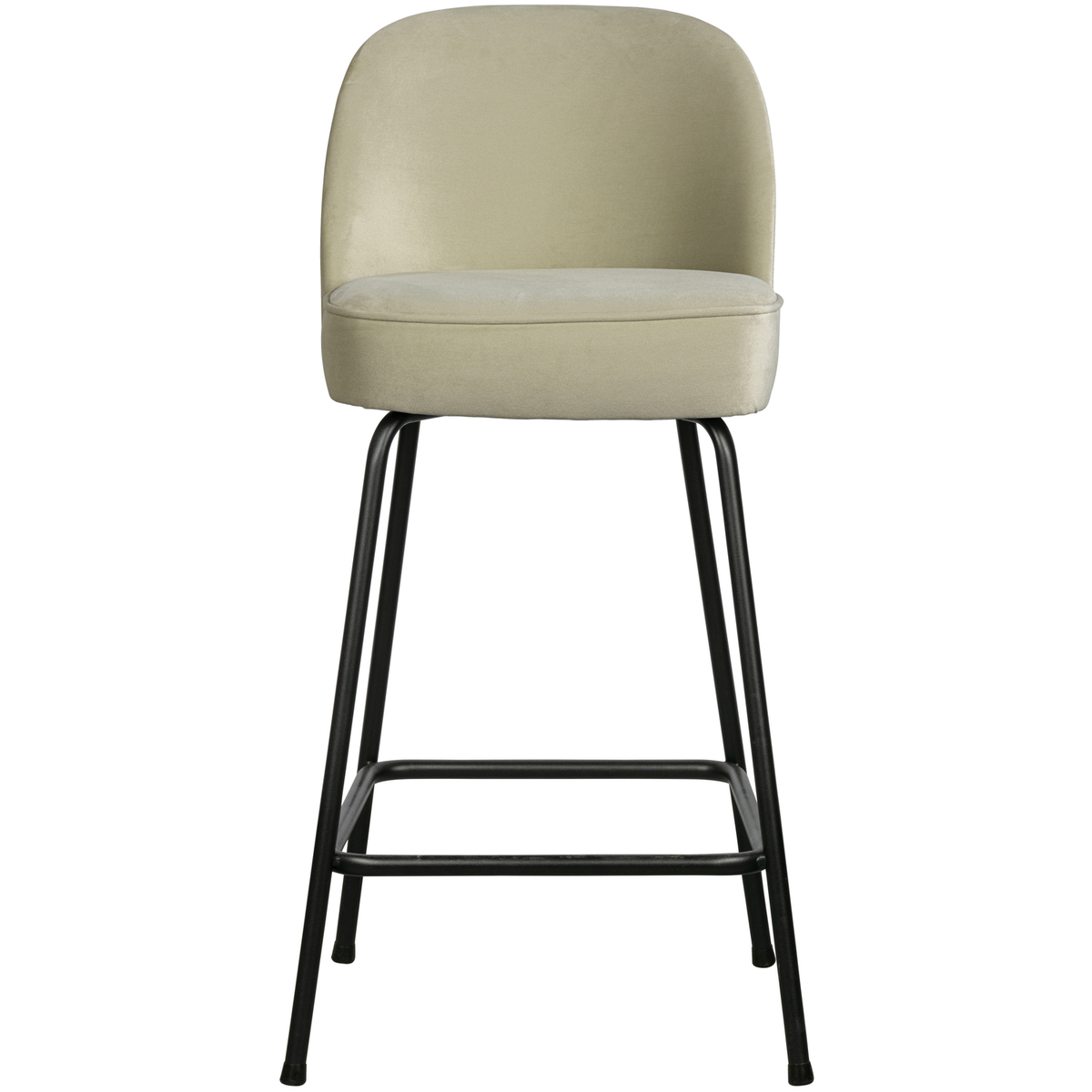 WOOOD barstoel Vogue - Velvet - Pistache - 89x50x55