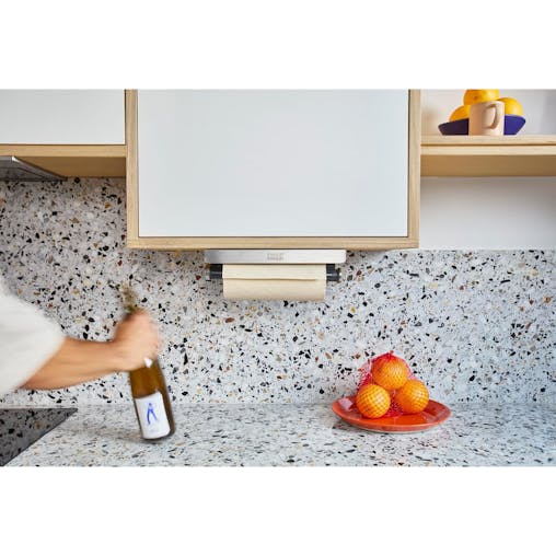 Joseph Joseph RollGrip Under Shelf Stainless Steel Kitchen Roll Holder