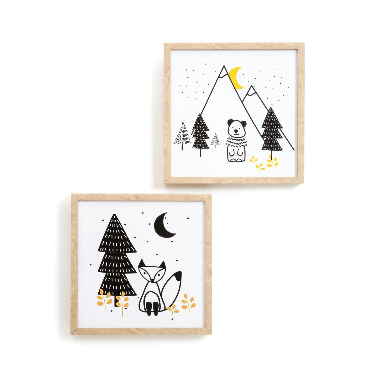 Lot de 2 cadres enfants, Forest Camp