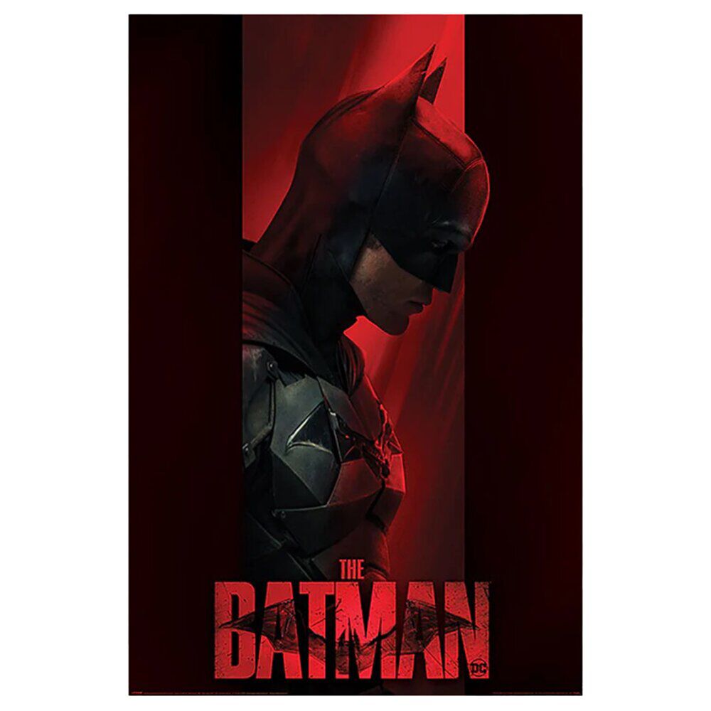 Poster The Batman rouge et noir 91,5x61cm
