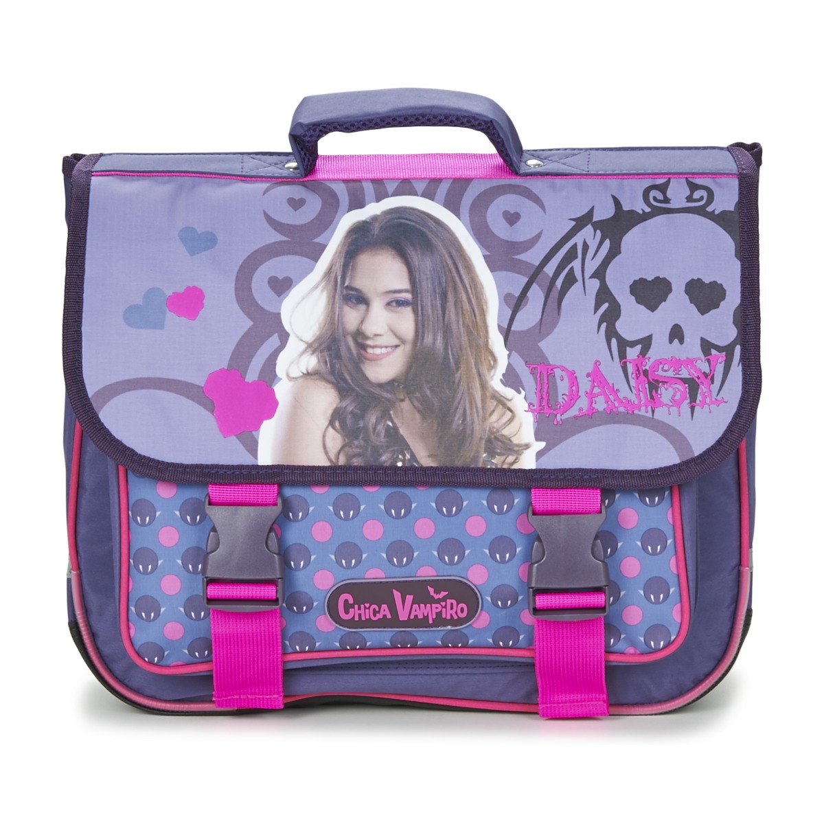 Dessins Animés - CHICA VAMPIRO CARTABLE 38CM - Violet