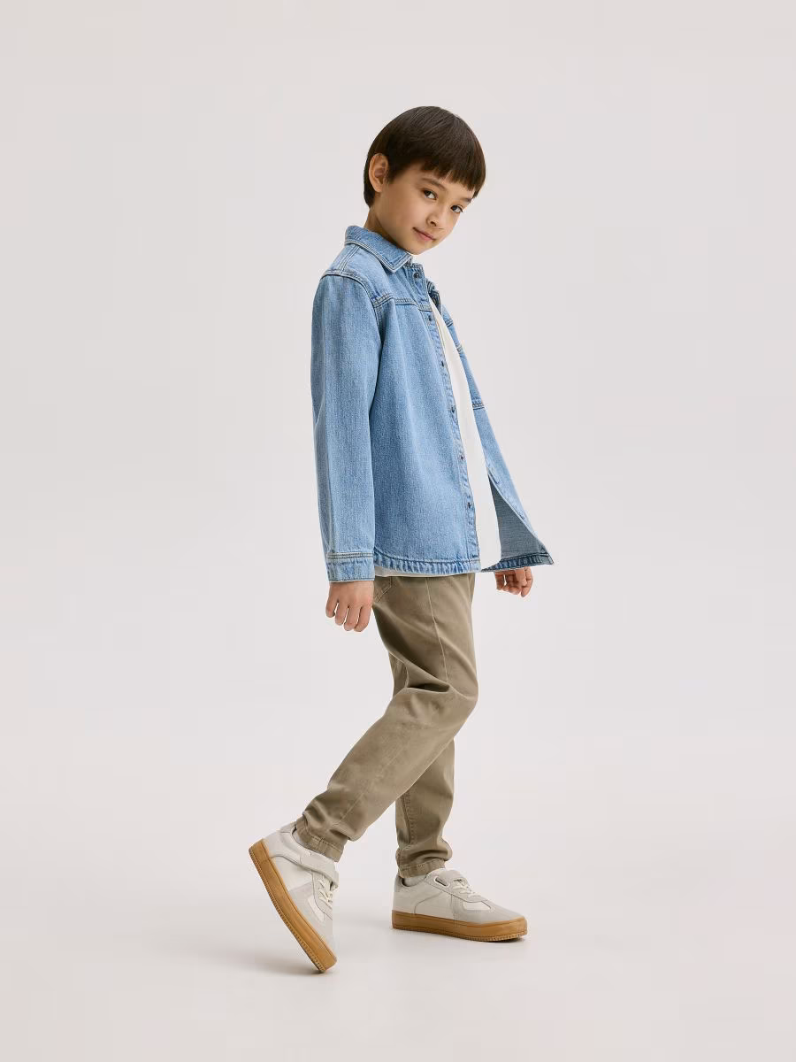 Elastic Regular Trousers