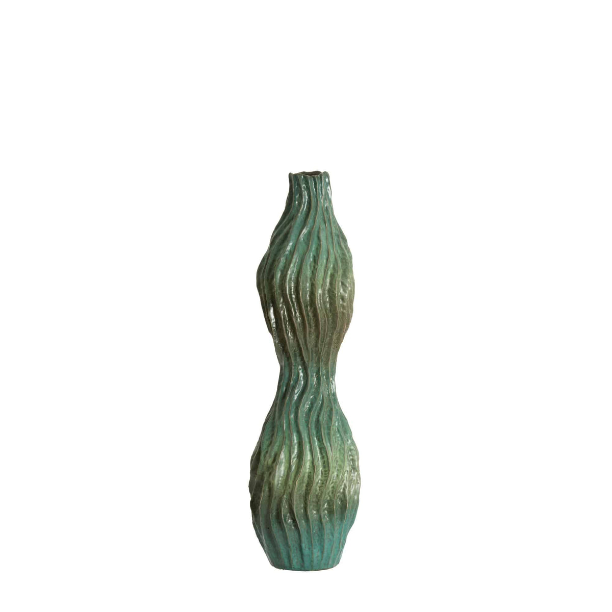 Light & Living vaas Vania - blauw - 21.5x21x76cm