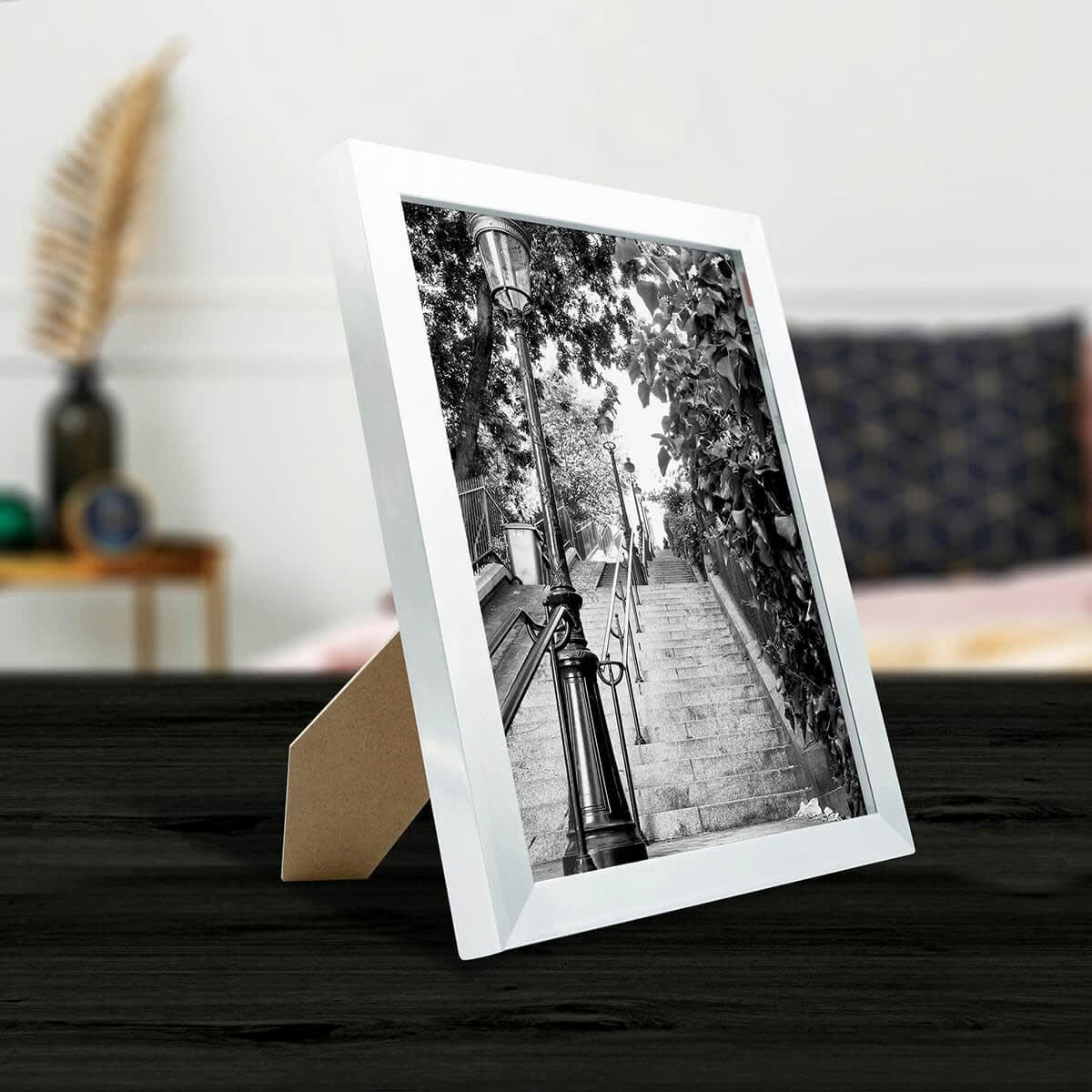 PRECIOUS - Cadre photo acier 18x24 cm résine recyclée