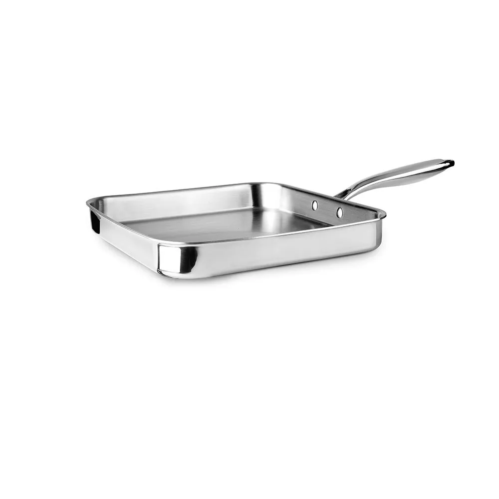 Ibili Triply Natural 28 cm square grill