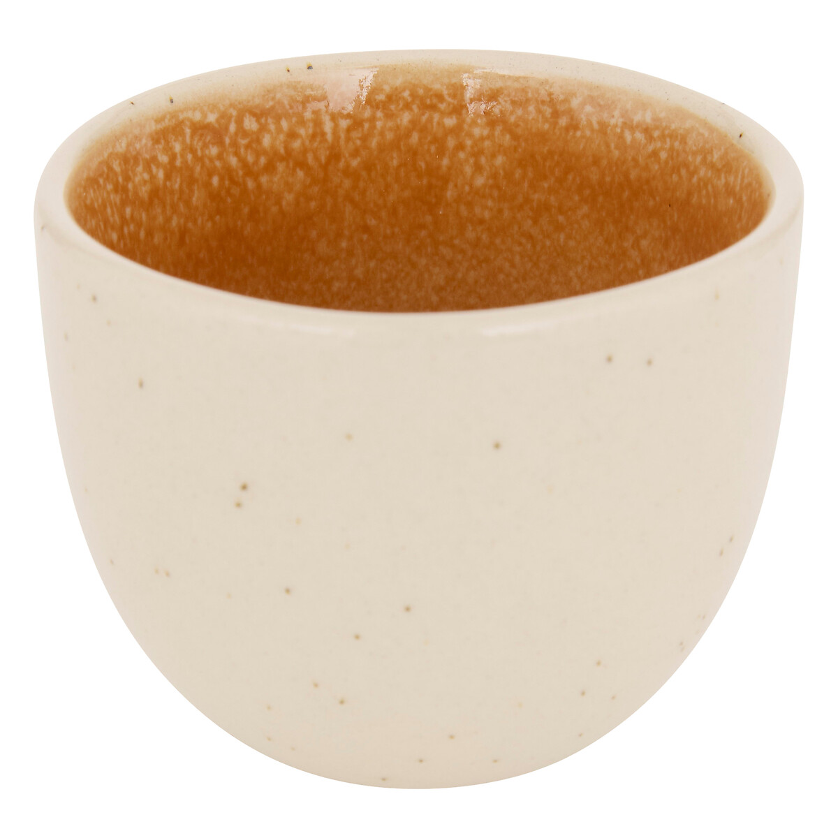 Chávena de café WONJA ocre em porcelana 10cl