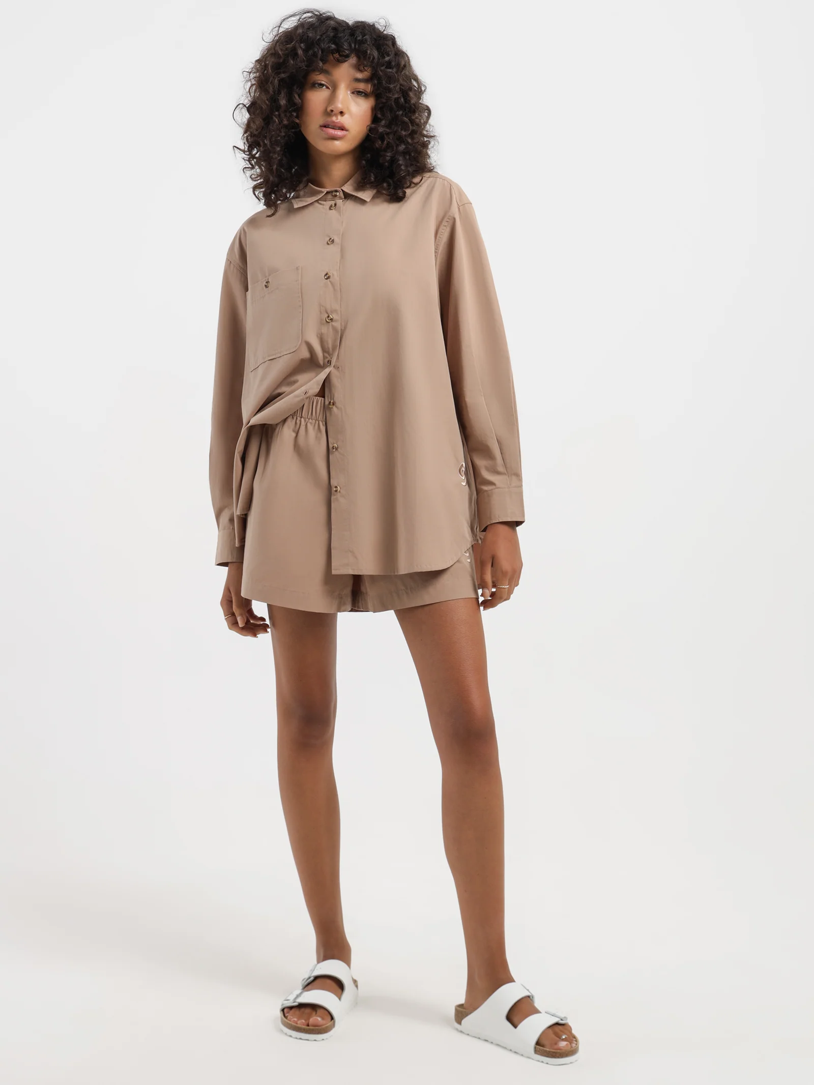 Poplin Pop Oversized Shirt