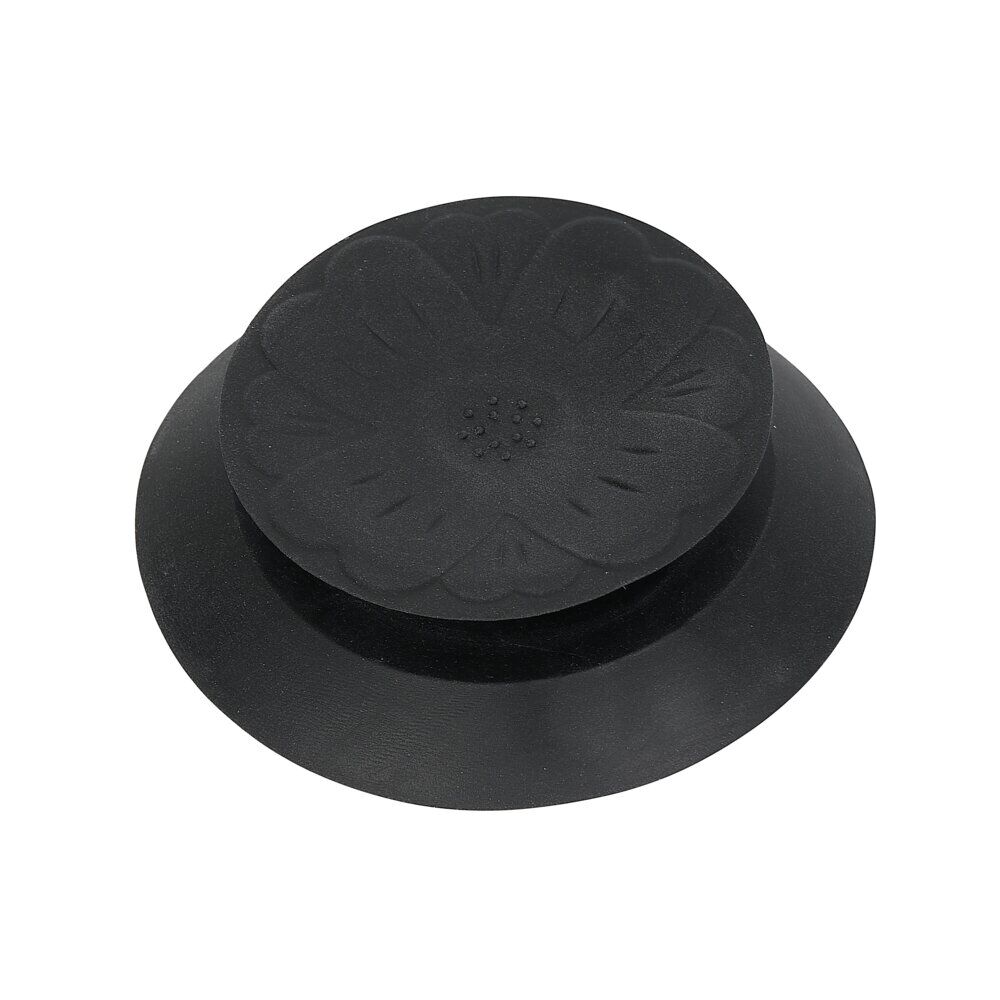 Bouchon d'évier plastique noir