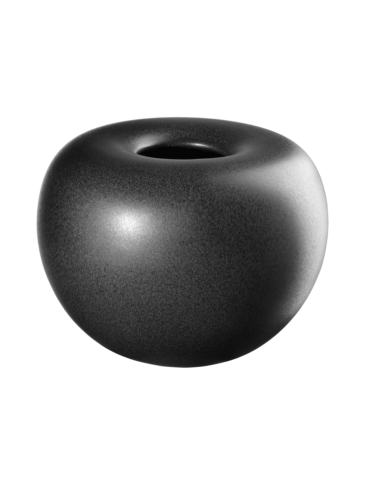 vase, black iron