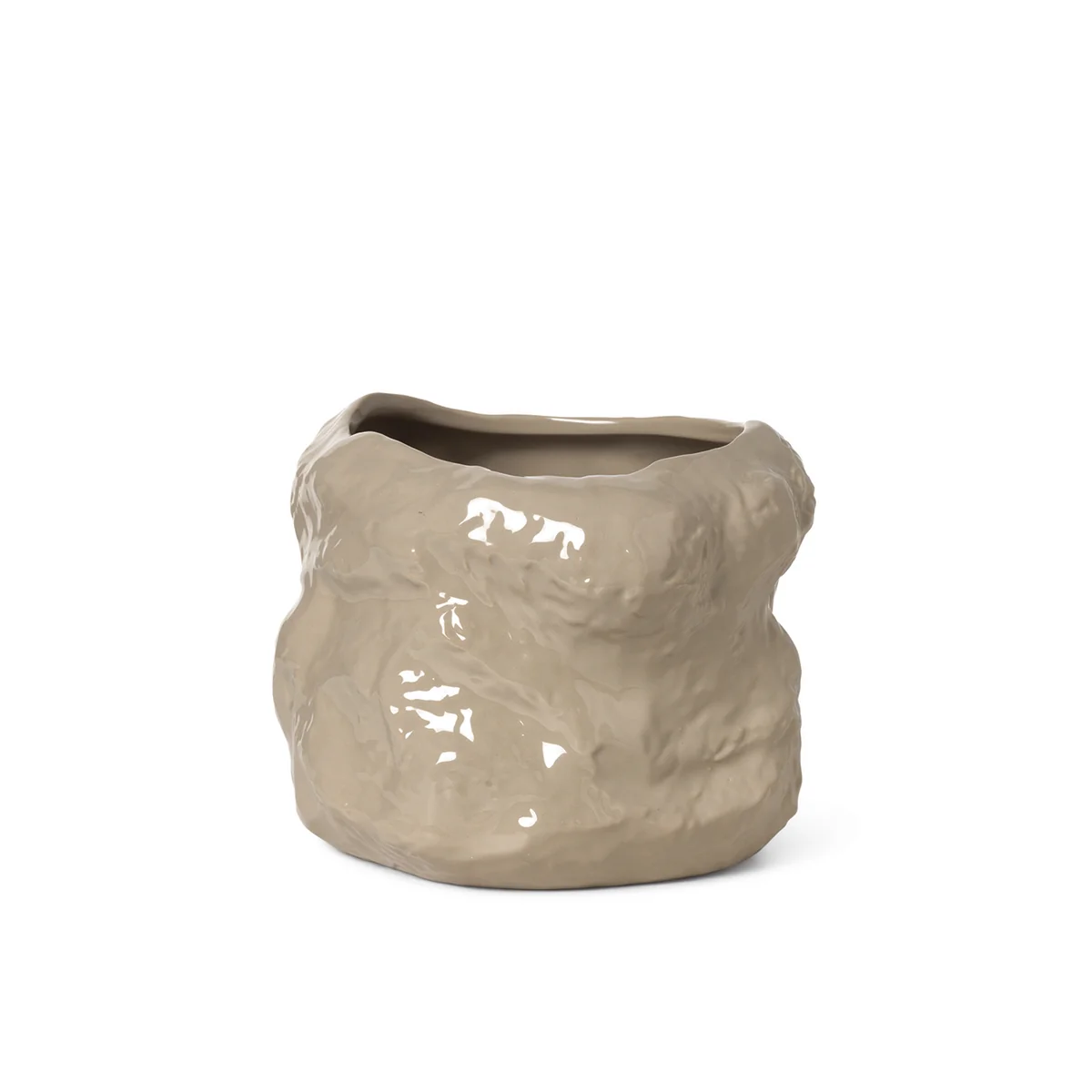 Ferm Living - Tuck Pflanztopf, Ø 29 x H 22 cm, cashmere