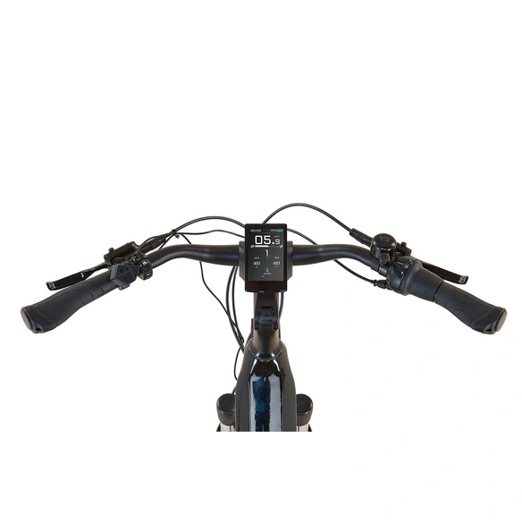 E-Bike City, »GENIESSER 6.0«, 28 Zoll, 7 Gänge, schwarz/blau