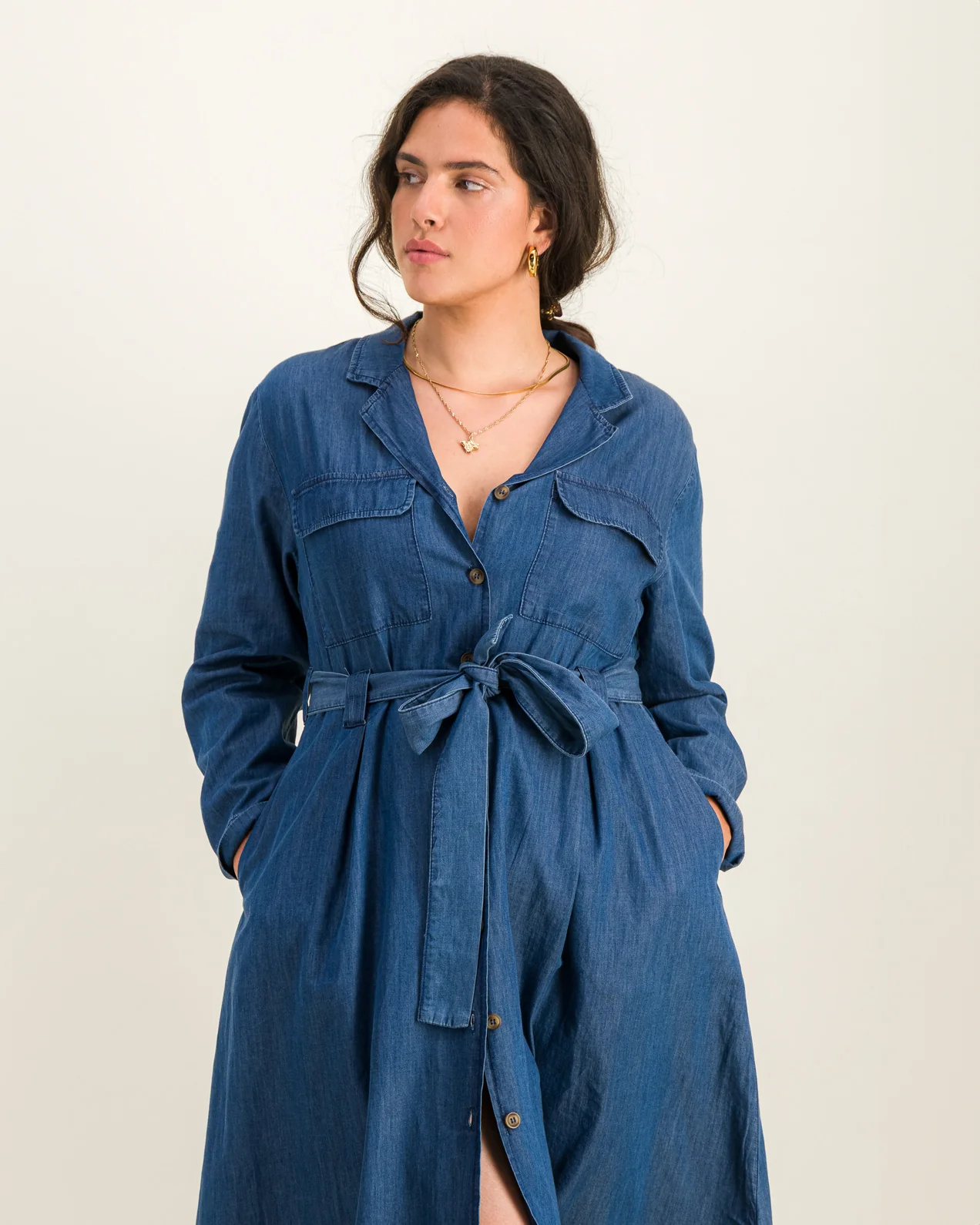 Robe Lydie manches longues