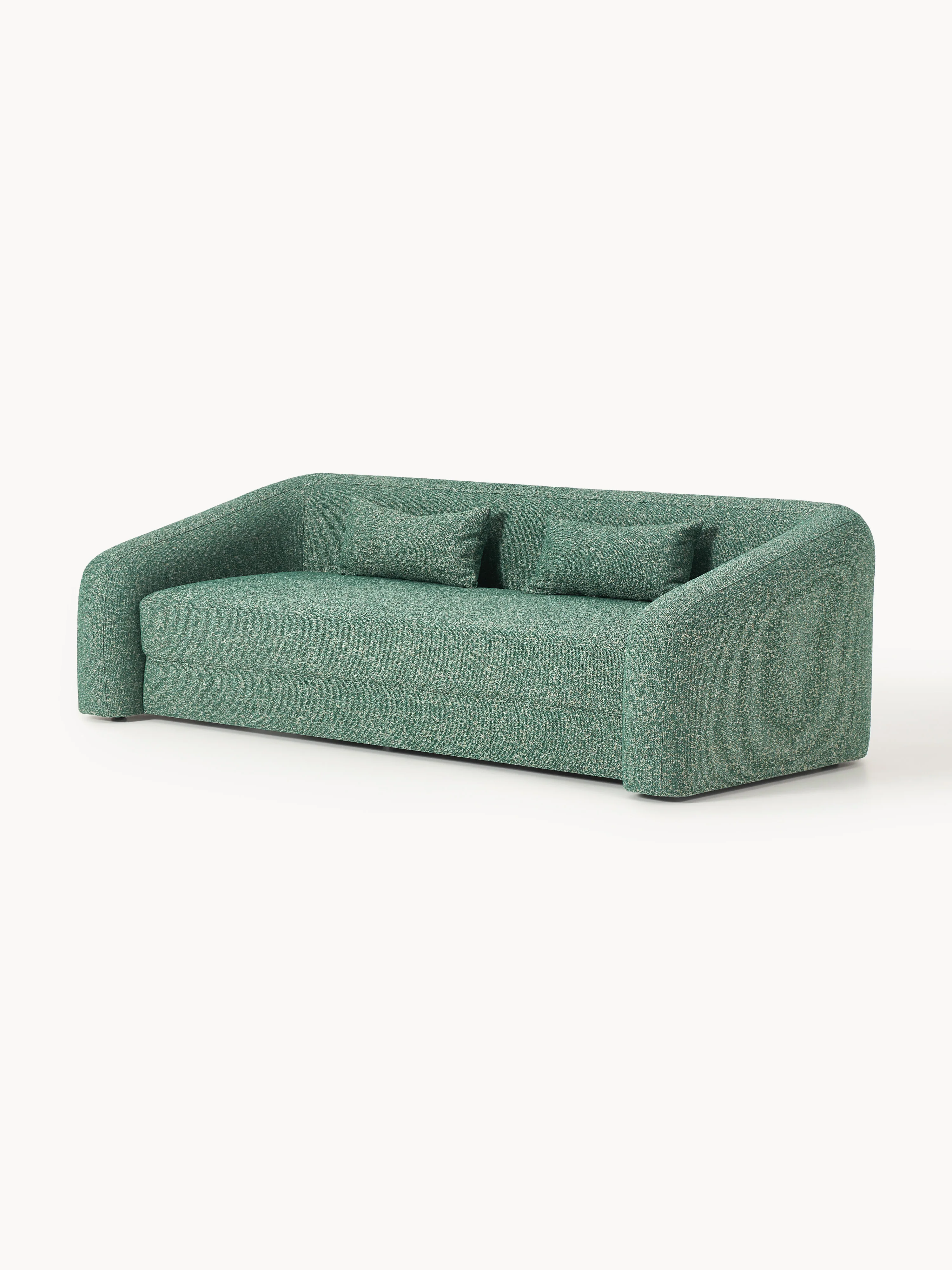 Bouclé-Schlafsofa Eliot (3-Sitzer)