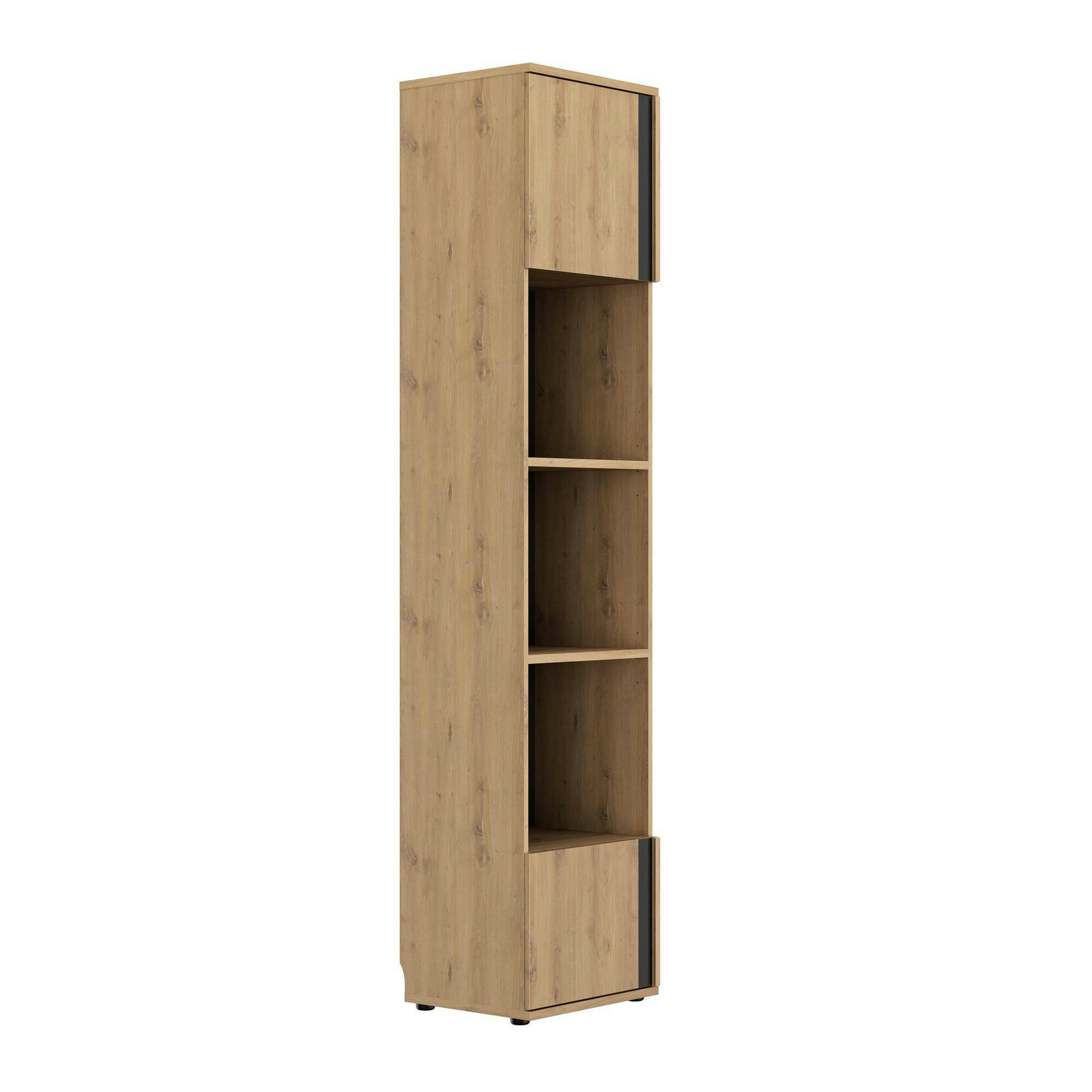 EVA - Colonne pont effet bois clair