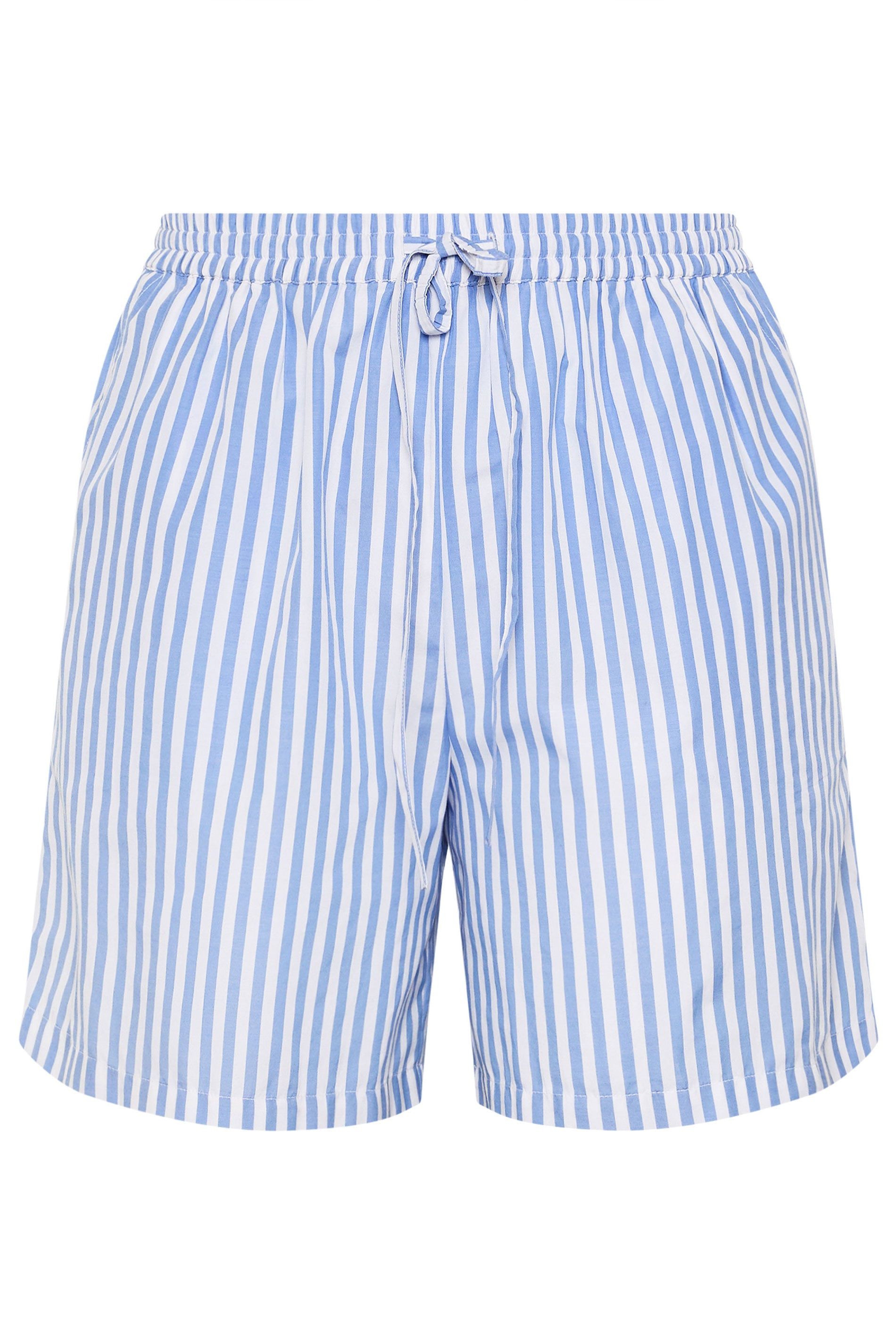 Yours Woven Stripe Shorts